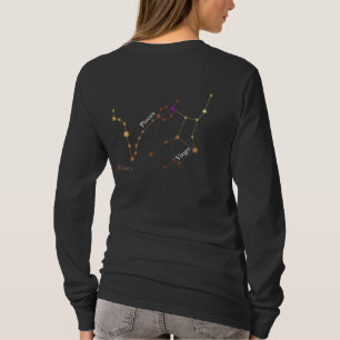T-shirt Manche longue signe du zodiaque pour couple