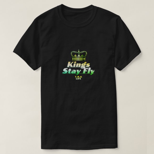 T-SHIRT MANCHES COURTES STAY FLY T.R.K (Design devant)