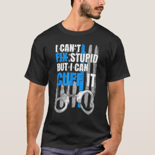 T-shirt Manches de flics Police Application de la loi 1
