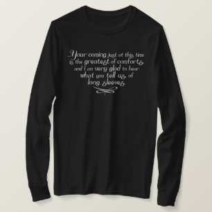 T-shirt Manches longues Citation de Mme Bennet