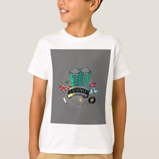 T-shirt Manchester et plus grand Manchester avec l'abeille