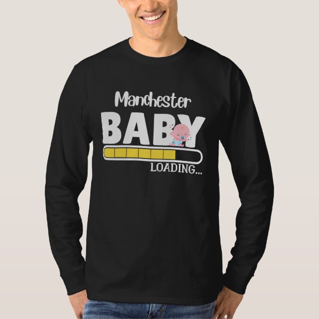 T-shirt Manchester Native Pride  State Baby Parent Mom Dad (Devant)