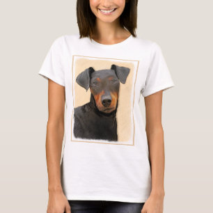 T-shirt Manchester Terrier Peinture Art animal original