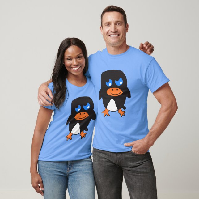 T-shirt Manchot de dessin animé (Unisexe)
