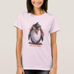 T-shirt Manchot de la patience fondante