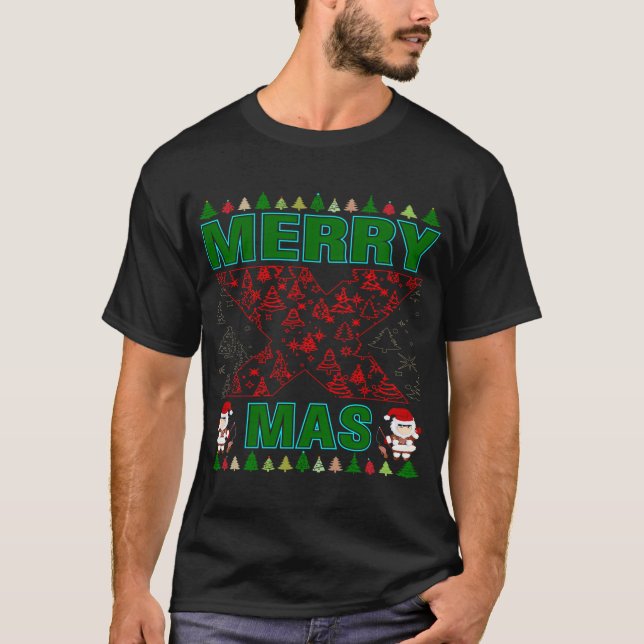T-shirt Manchot en pêcheur avec poisson (Devant)