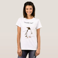 Manchot Gentoo noir et blanc