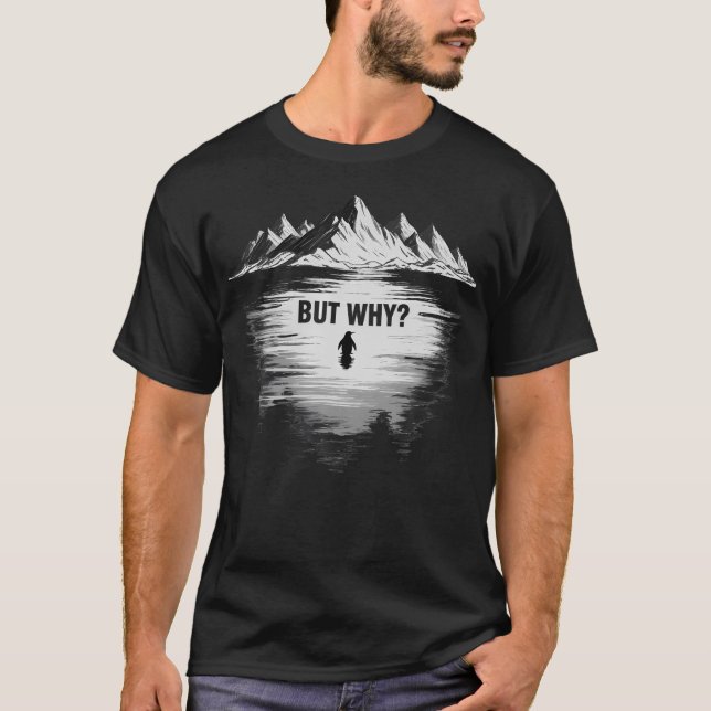 T-shirt Manchot Mais (Devant)