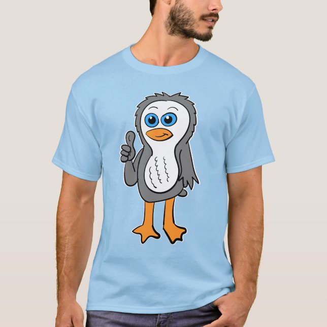 T-shirt  Manchot Pouce en l'air (Devant)