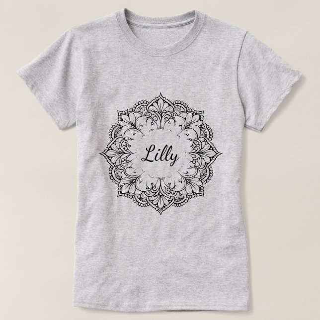 T-shirt Mandala (Design devant)