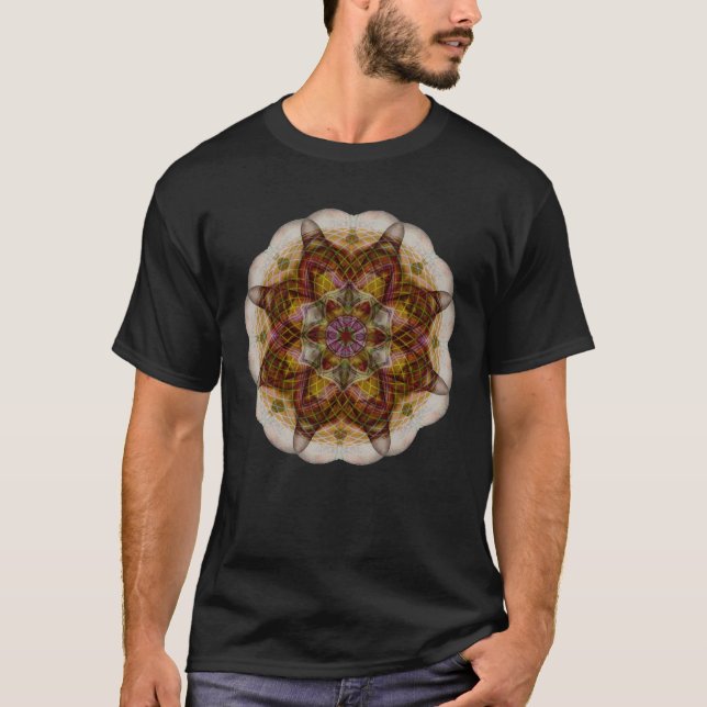 T-shirt Mandala 1 de perception (Devant)