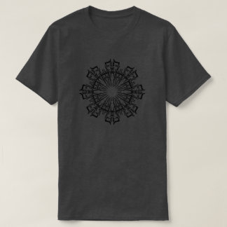 T-shirt Mandala 3 Noir