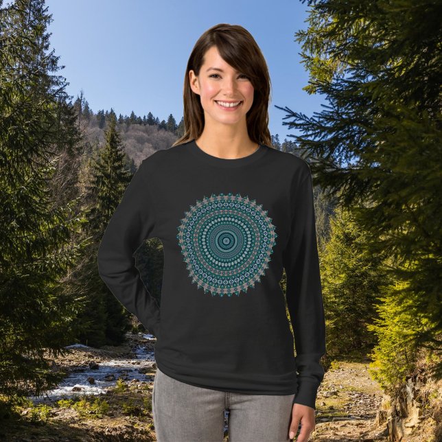 T-shirt Mandala 4 (Créateur téléchargé)