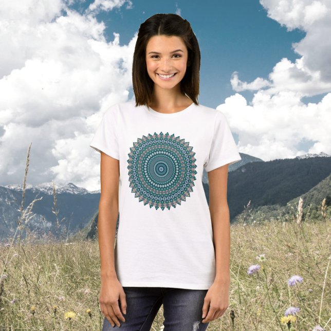 T-shirt Mandala 4 (Créateur téléchargé)