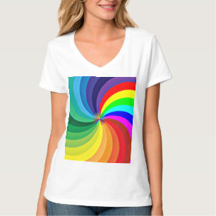 T-shirt Mandala-46556 couleur arc-en-ciel