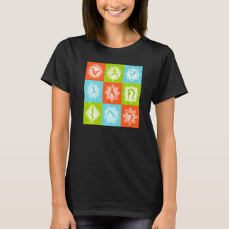 T-shirt Mandala Best Yoga Backprint