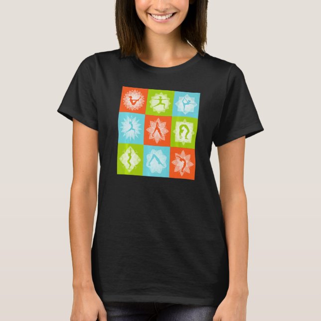 T-shirt Mandala Best Yoga Backprint (Devant)