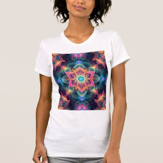 T-shirt Mandala Bloom Éthéré — Lotus Psychedélique