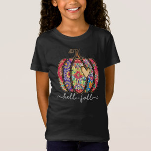T-shirt Mandala Citrouille Halloween