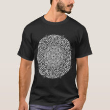 T-shirt Mandala cristallin