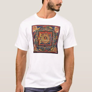 T-shirt Mandala d'Amitayus. École tibétaine du 19ème