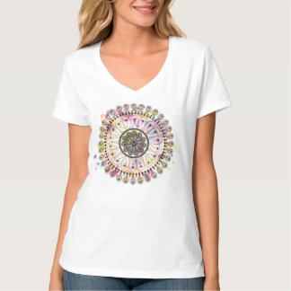 T-shirt Mandala d'aquarelle