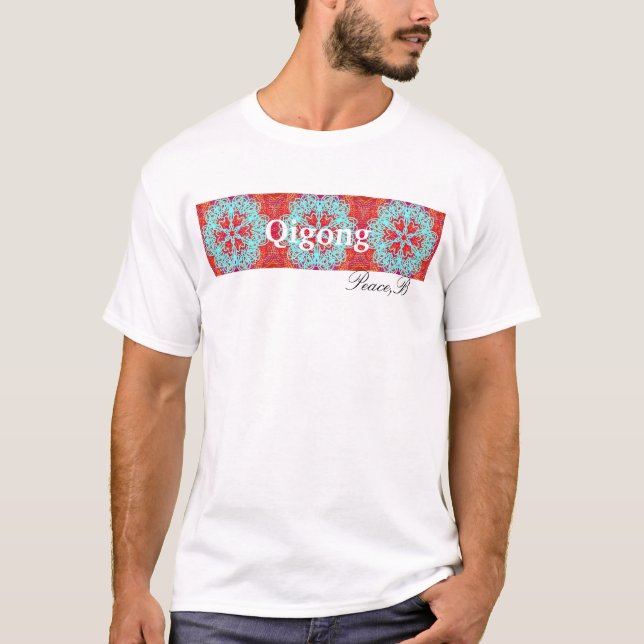 T-shirt Mandala de déclenchement de coeur (Devant)