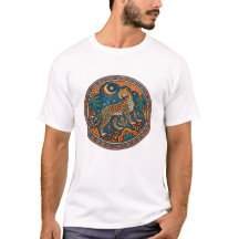 Mandala de léopard arabe Art du désert exotique