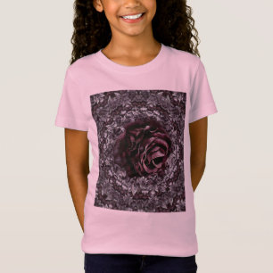 T-Shirt Mandala de rose 