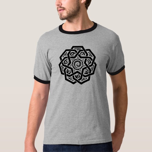 T-shirt Mandala de Samanid (Devant)