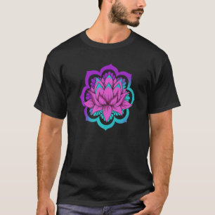 T-shirt Mandala de yoga spirituel Yogi Géométrie sacrée Co