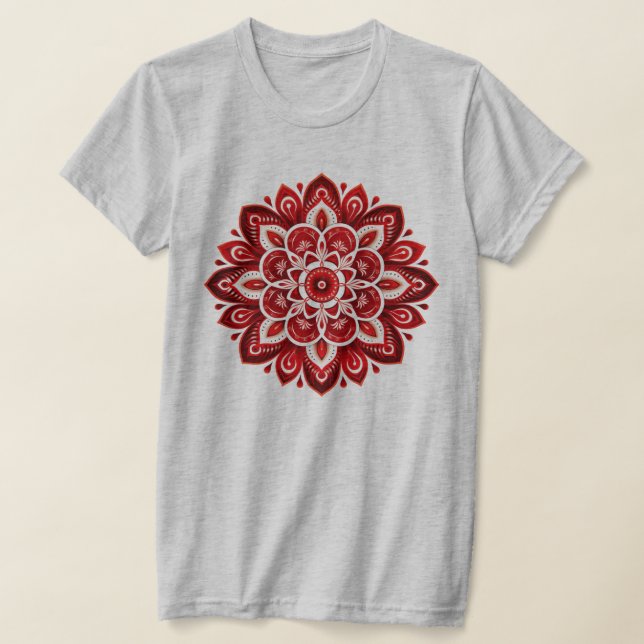 T-shirt Mandala / Flower Design (Poser)