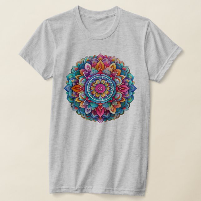 T-shirt Mandala / Flower Design (Poser)