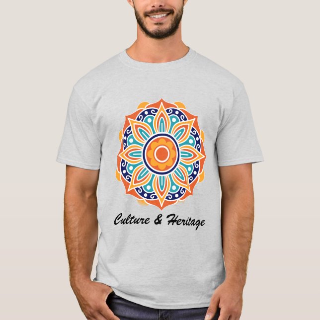 T-Shirt Mandala Harmony (Devant)