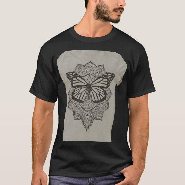 T-shirt Mandala Magic : Un rêve boho (Devant)