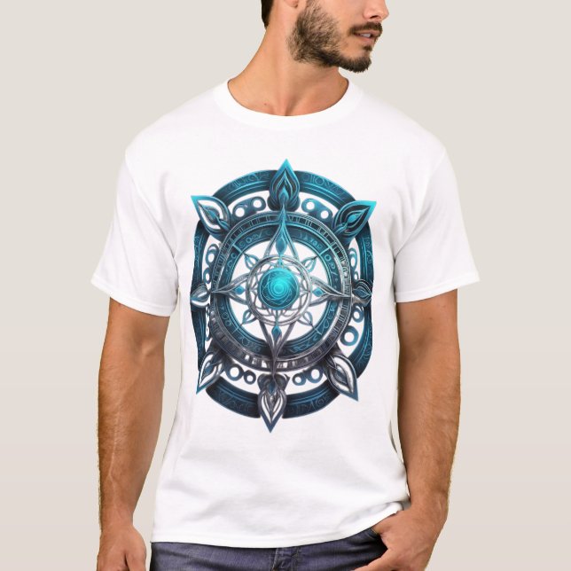 T-shirt Mandala mystique celtique (Devant)