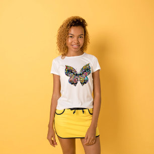 T-shirt Mandala papillon