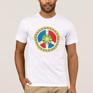 T-shirt Mandala philippin de signe de paix