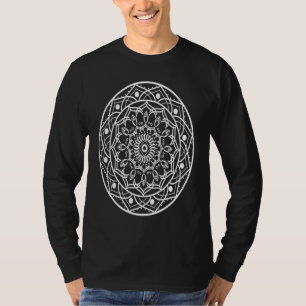 T-shirt Mandalas de géométrie sacrée mignons graphiques sp