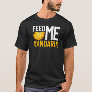 T-shirt Mandarin Orange Arbre Fruit Plante Jus Canne Frais