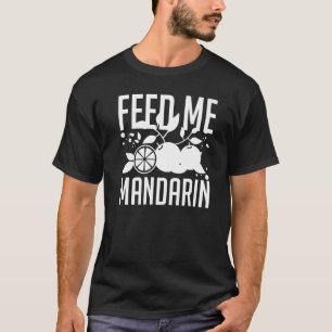 T-shirt Mandarin Orange Arbre Fruit Plante Jus Canne Frais