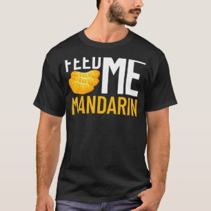 T-shirt Mandarin Orange Arbre Fruit Plante Jus Canne Frais
