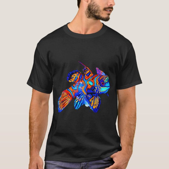 T-shirt Mandarinfish vibrant (Devant)
