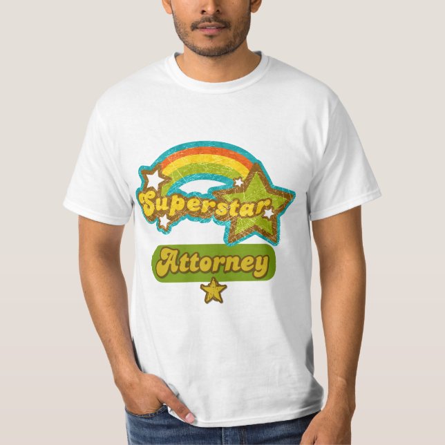 T-shirt Mandataire de superstar (Devant)