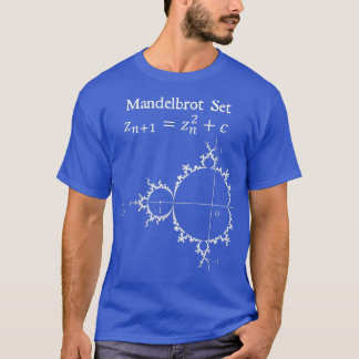 T-shirt Mandelbrot Set Fractal Chaos Theory Math Physics D