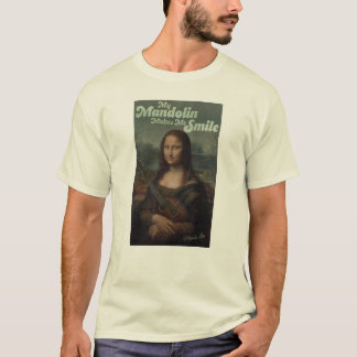 T-shirt Mando Lisa - Mon Mandolin me fait sourire