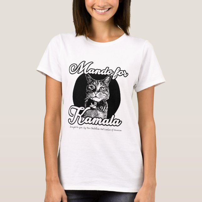 T-shirt Mando pour Kamala (Devant)
