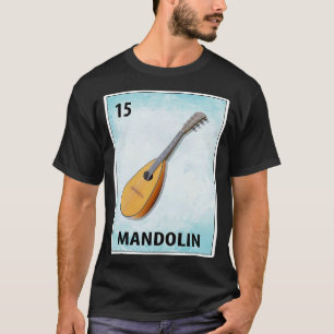 T-shirt Mandolin Lover Cartes mexicaines