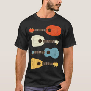 T-shirt Mandolin Lover Retro Style Vintage Musique country
