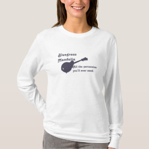 T-shirt Mandoline de Bluegrass - toute la percussion que